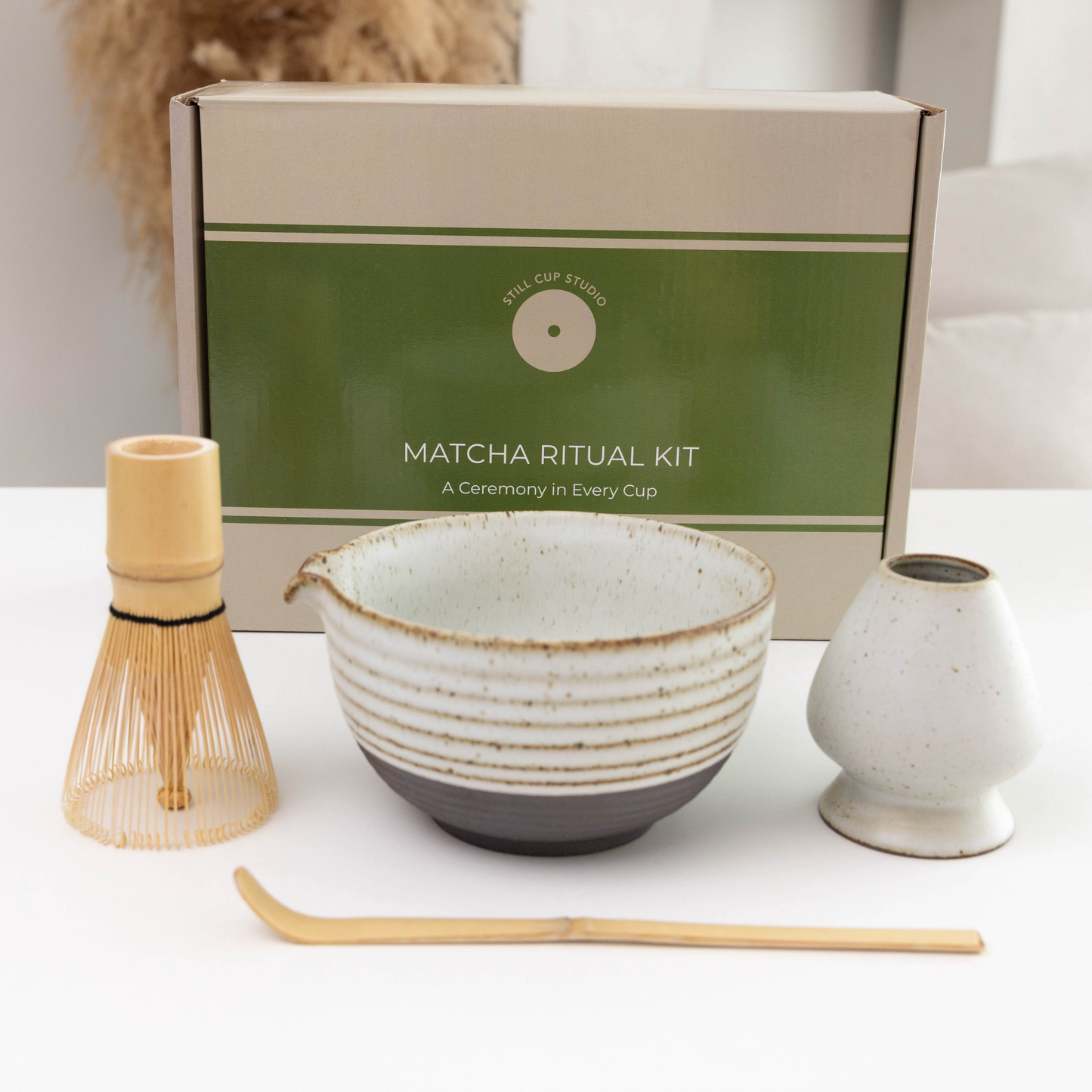 Matcha Rinkinys BALTAS