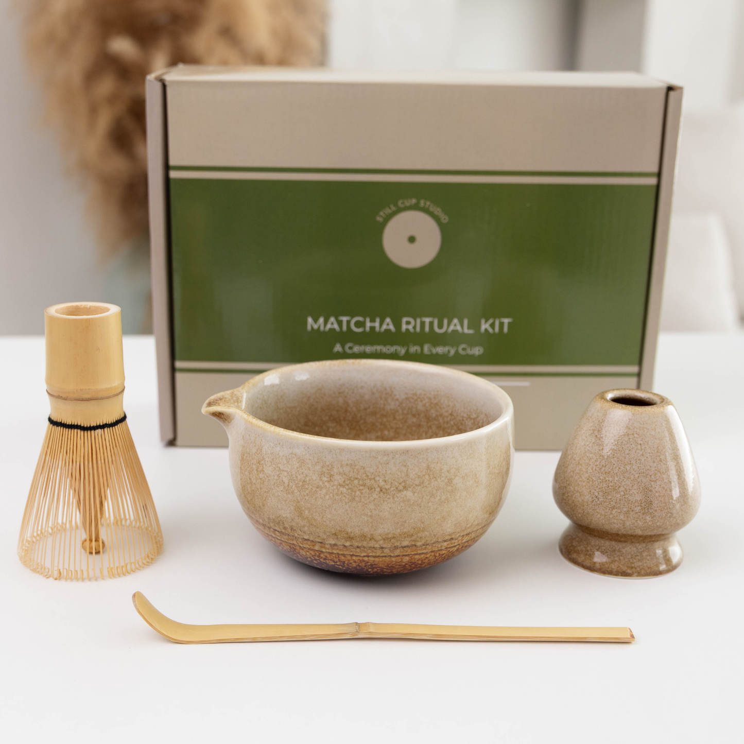 Matcha Rinkinys Rusvas