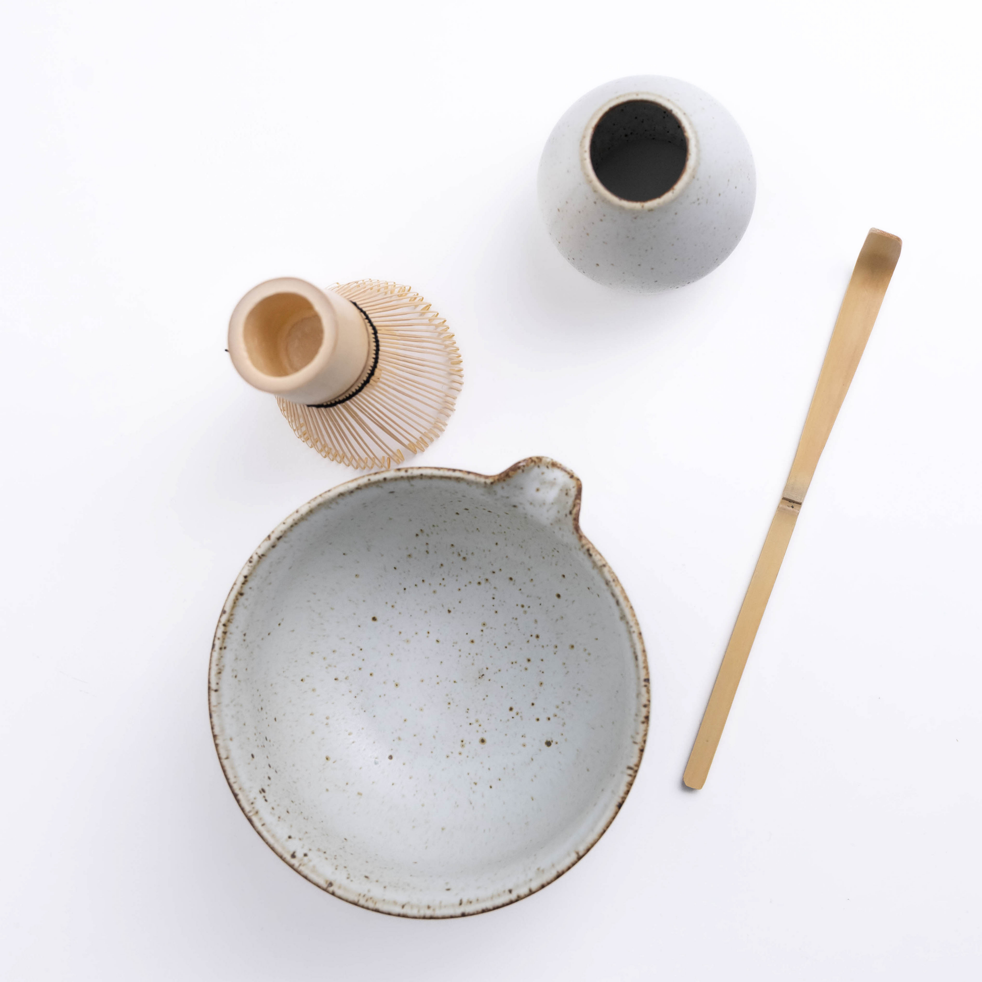 Matcha Rinkinys BALTAS