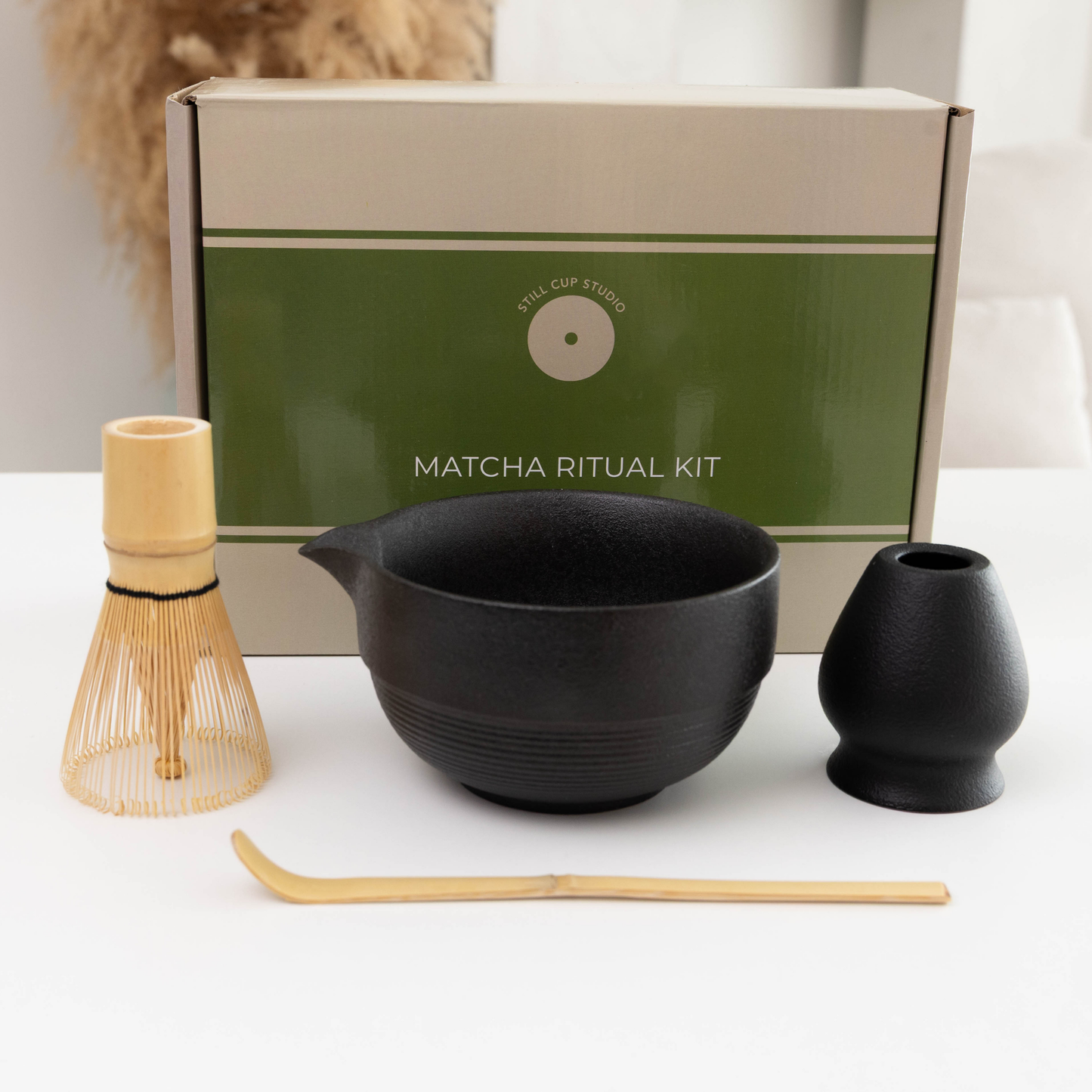 Matcha Rinkinys Juodas