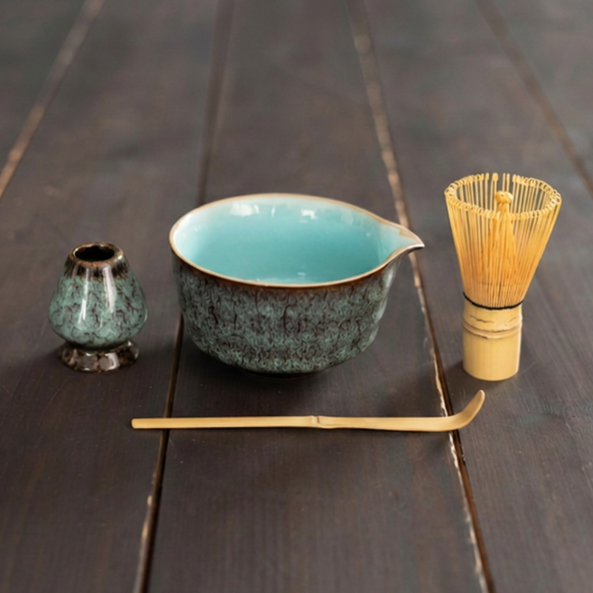 Matcha Rinkinys Melsvas