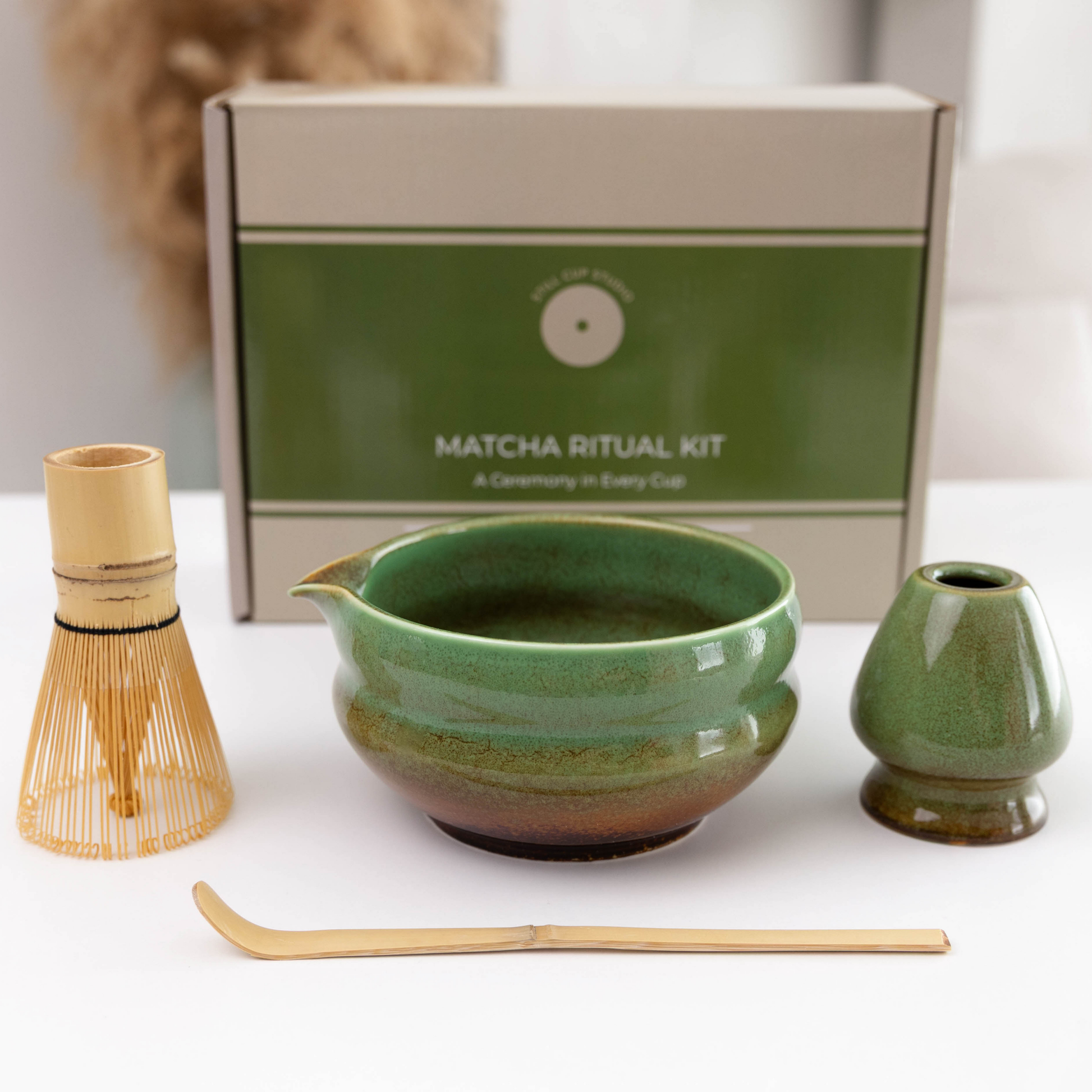 Matcha Rinkinys ŽALIAS