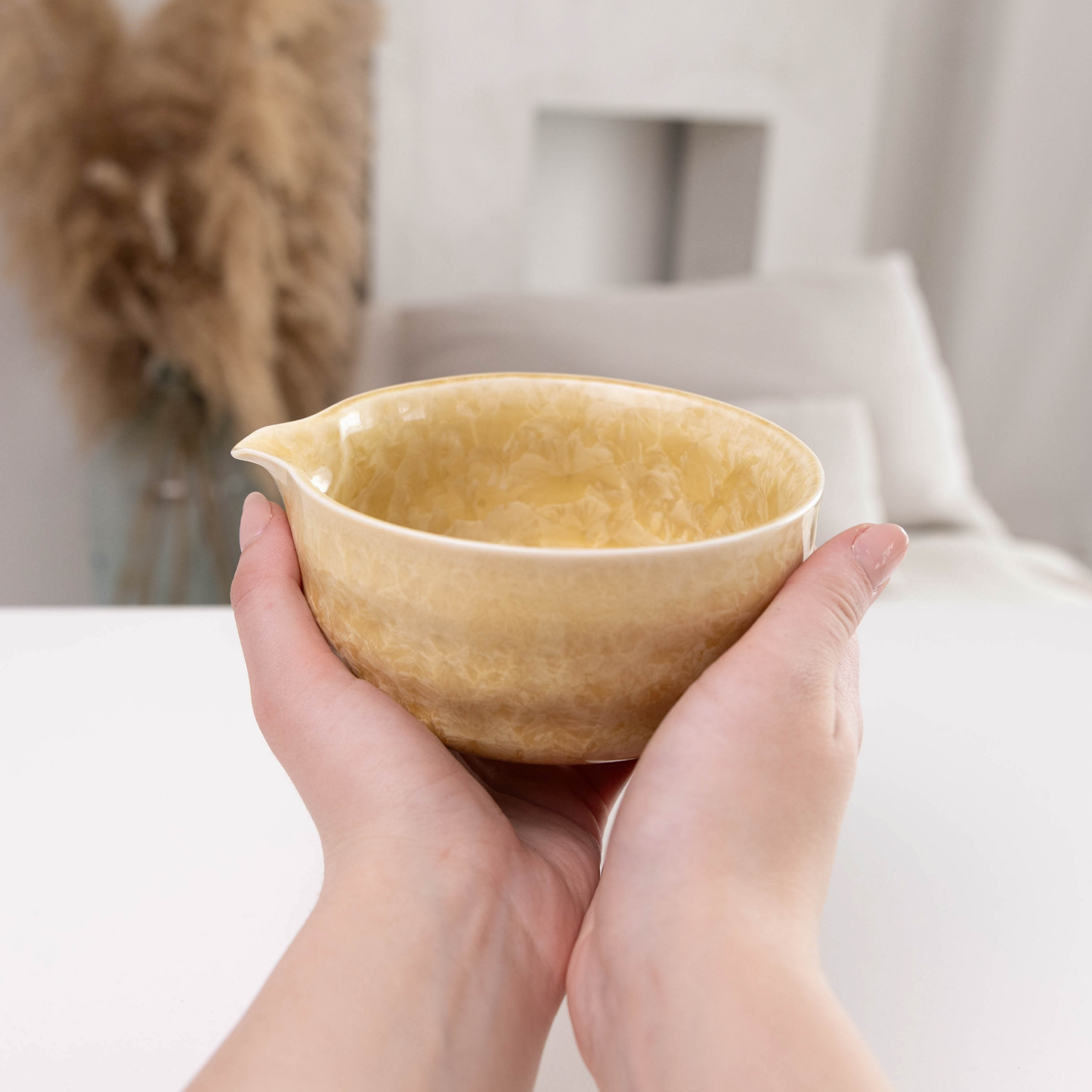 Matcha Rinkinys GELTONAS