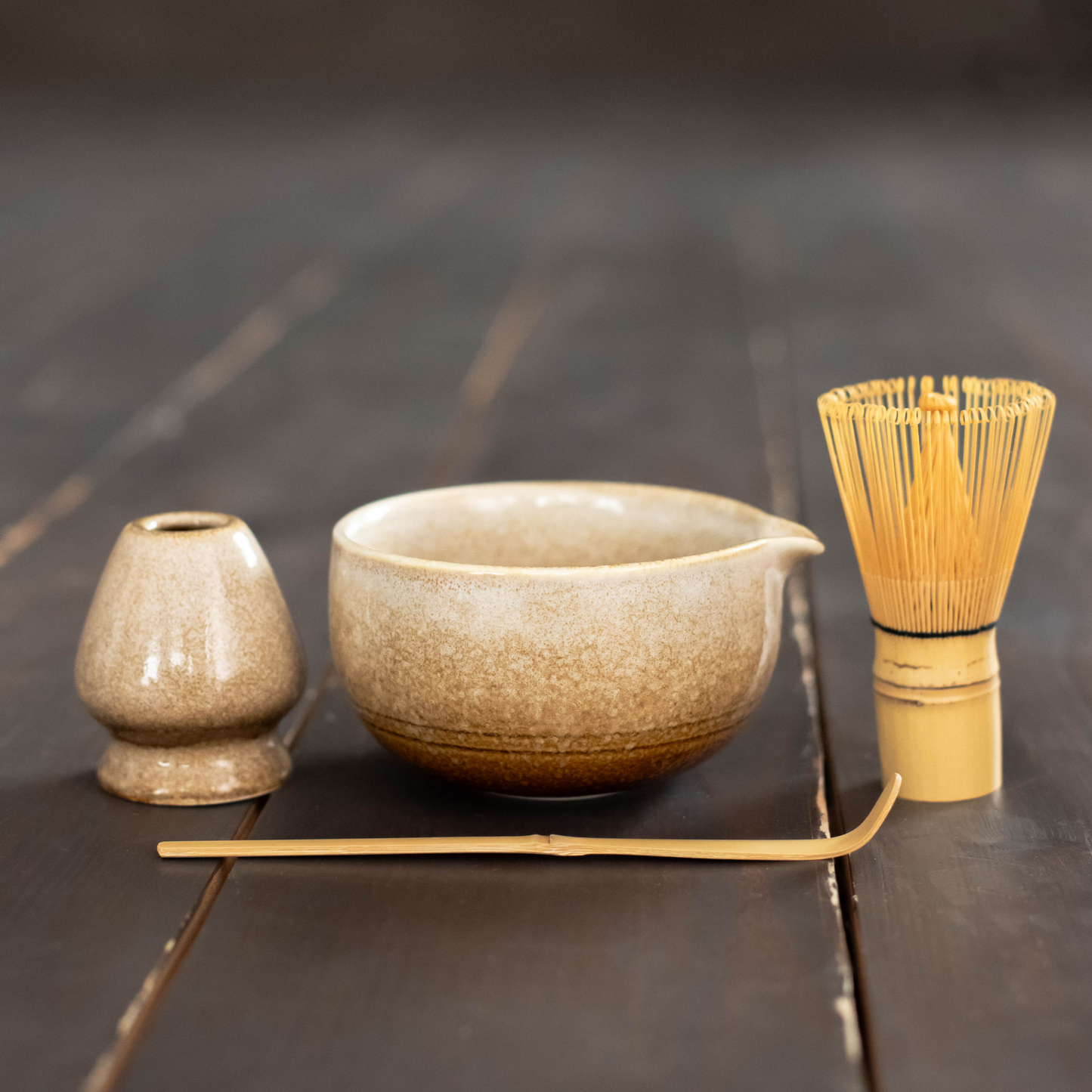 Matcha Rinkinys Rusvas