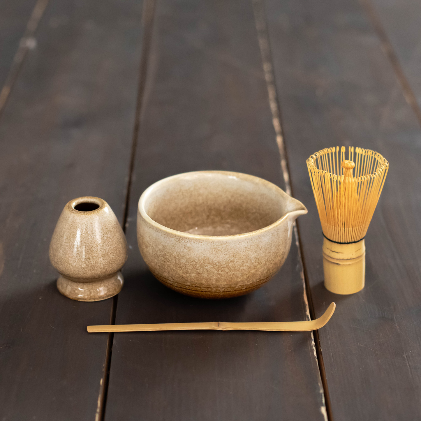 Matcha Rinkinys Rusvas