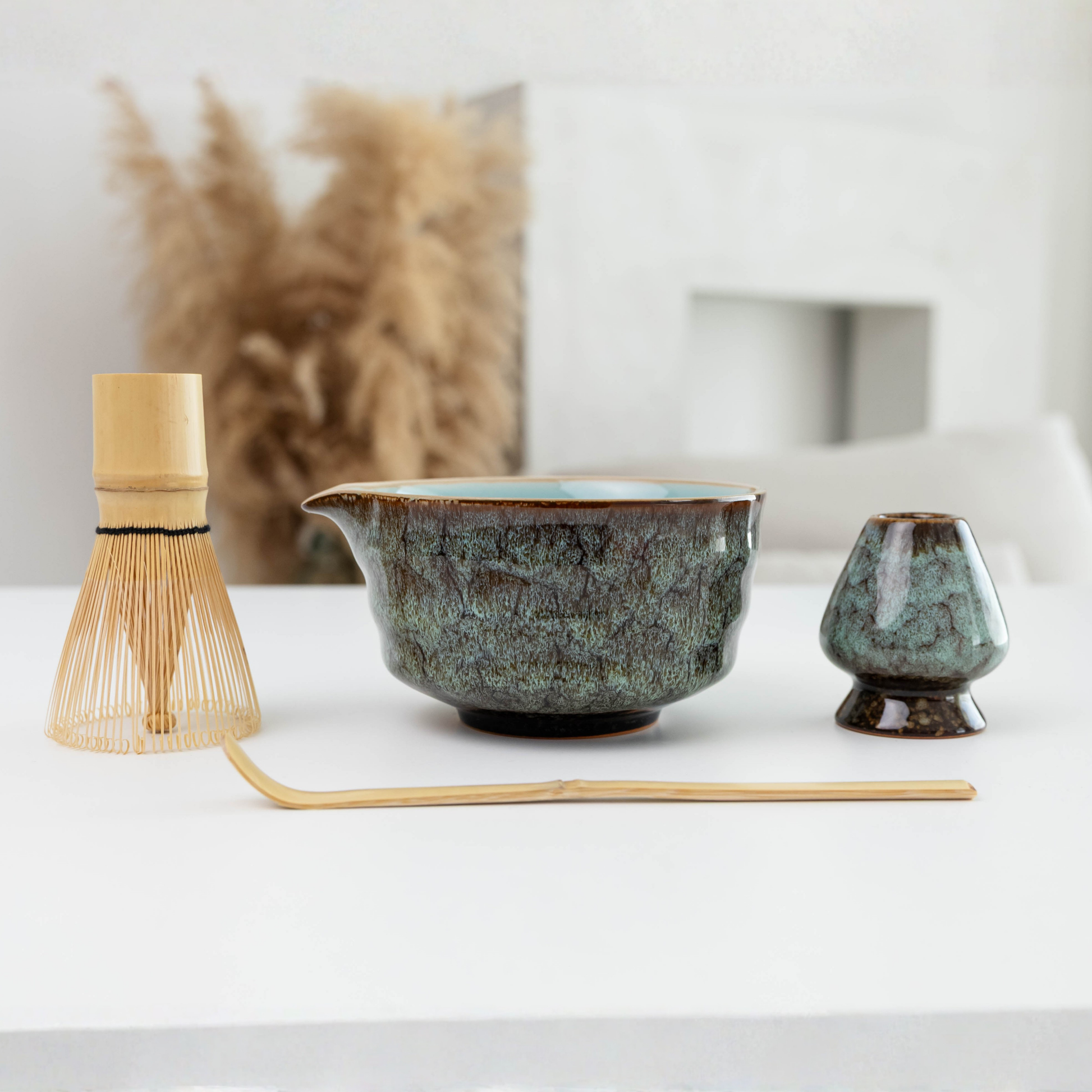 Matcha Rinkinys Melsvas